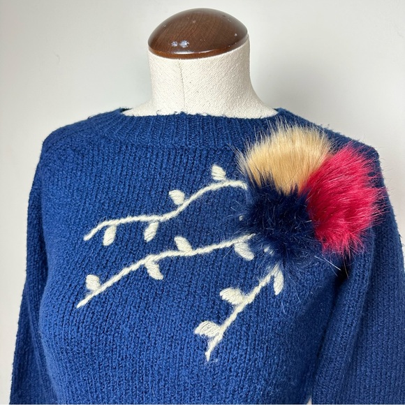 Anthropologie Evie Field Flower Sweater - Picture 2 of 9